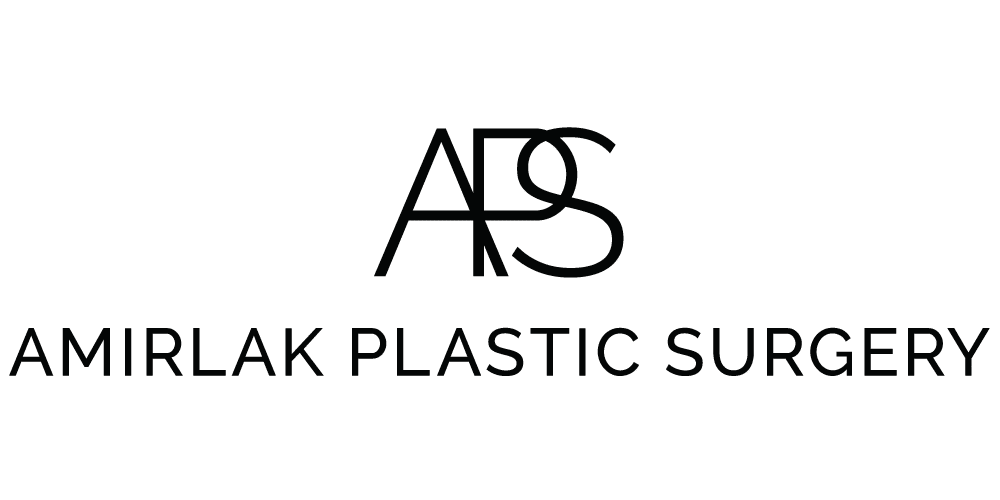 logo for amirlak plastic surgery in dallas, tx